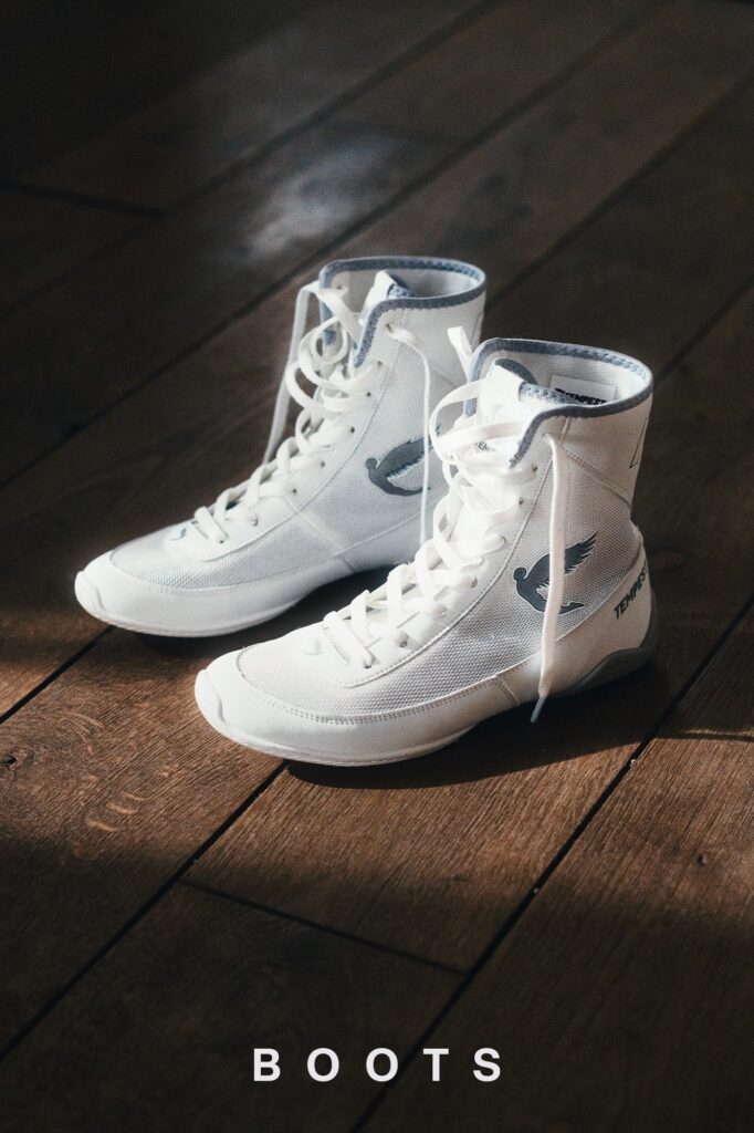 Souliers de boxe ...